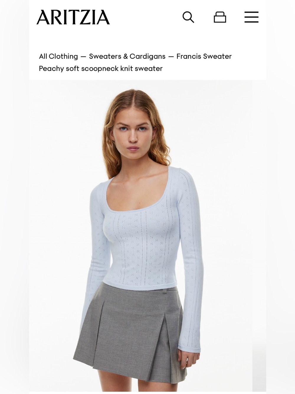 NWT ARITZIA SWEATER